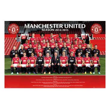 Manchester United Affisch Squad 84