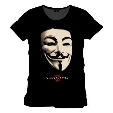 V For Vendetta T-shirt Anonymous